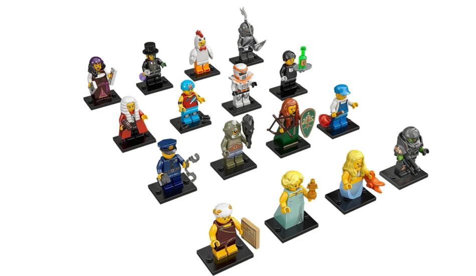 Ya a la venta LEGO Minifiguras Serie 16