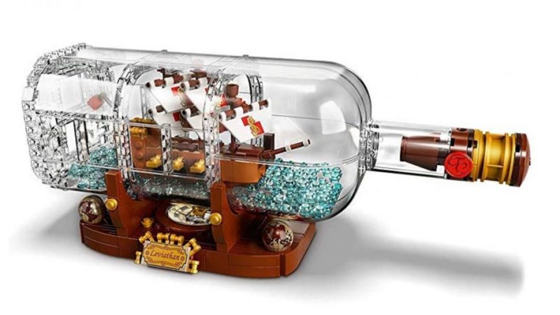 Nuevo LEGO Ideas: Barco en una botella (21313)