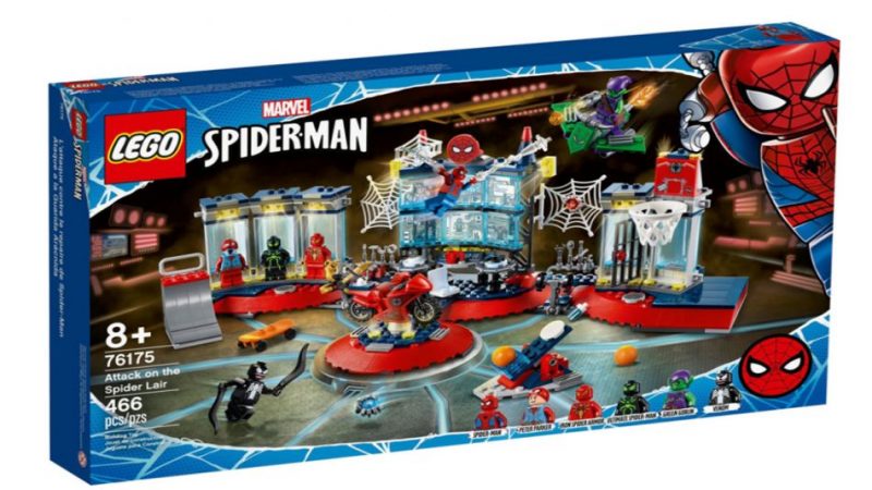 LEGO Marvel y Spiderman en  «El ataque a la Guarida de la Araña»