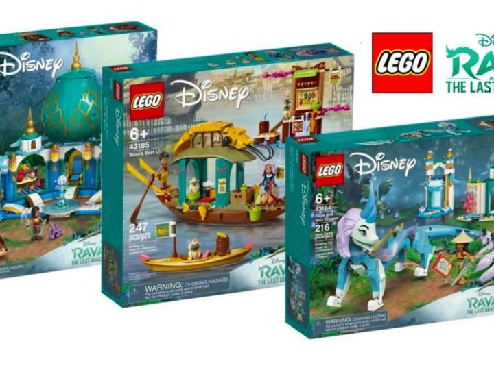 LEGO Disney: sets de la película Raya y el último dragón