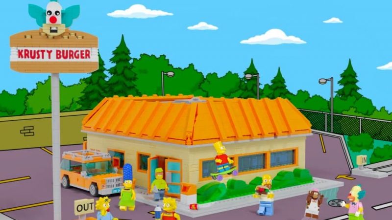 The Simpsons – The Krusty Burguer y Asterix y Obelix entran en lista de revisión de LEGO Ideas