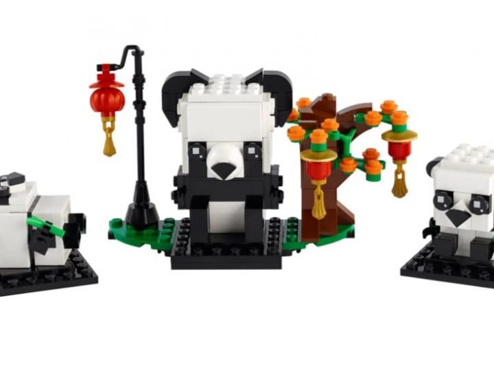 BrickHeadz: Pandas del Año Nuevo Chino (40466)