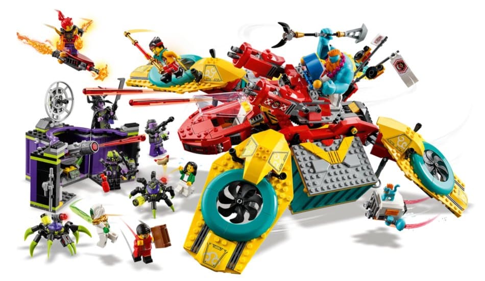 0023 Monkie Kid ‘s Team Dronecopter: se revela el precio oficial del set