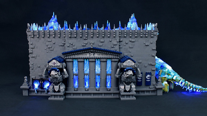 Batman sufre un Filomena de LEGO en Gotham