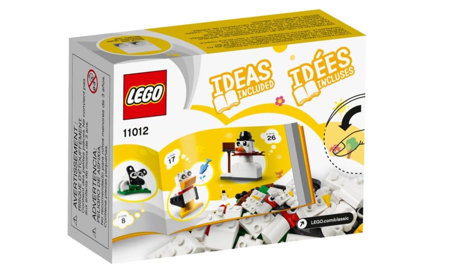 11012 Creative White Bricks