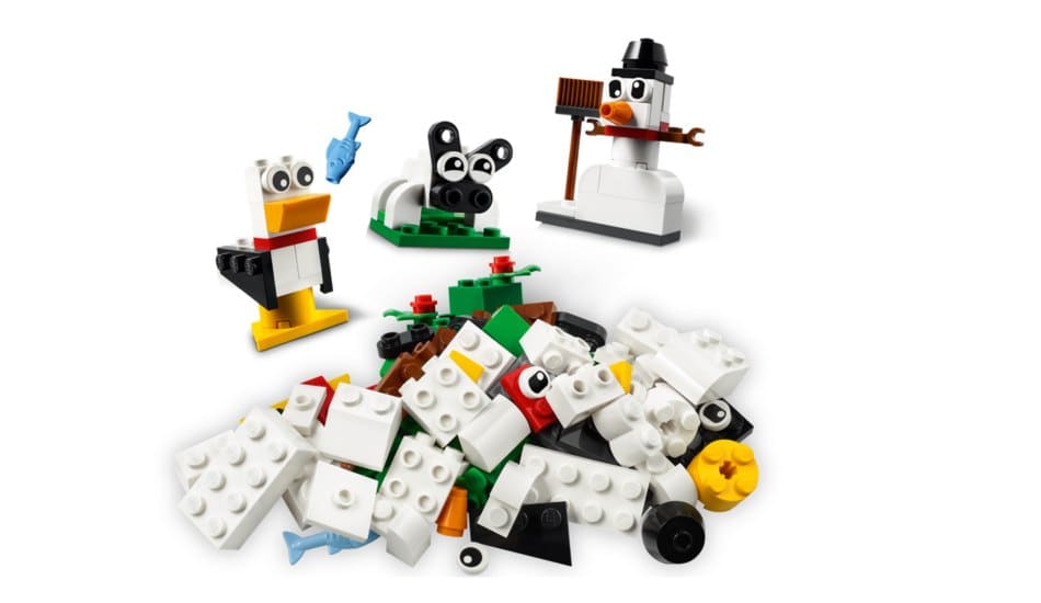 11012 Creative White Bricks