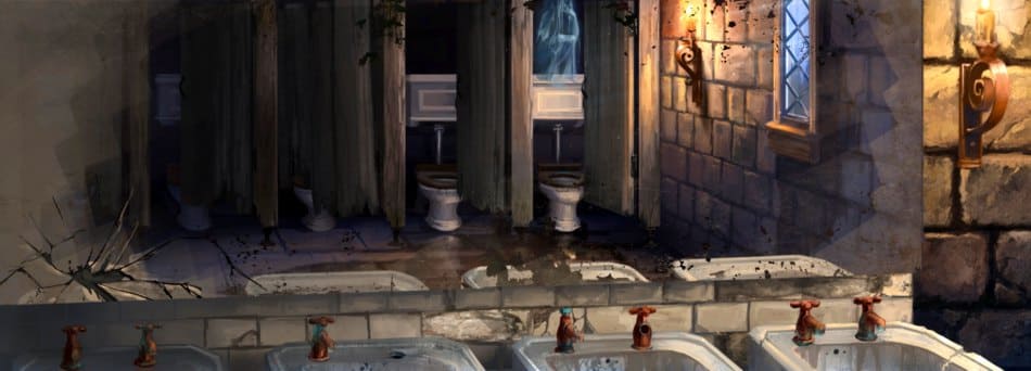 HARRY POTTER - BAÑO DE NIÑAS