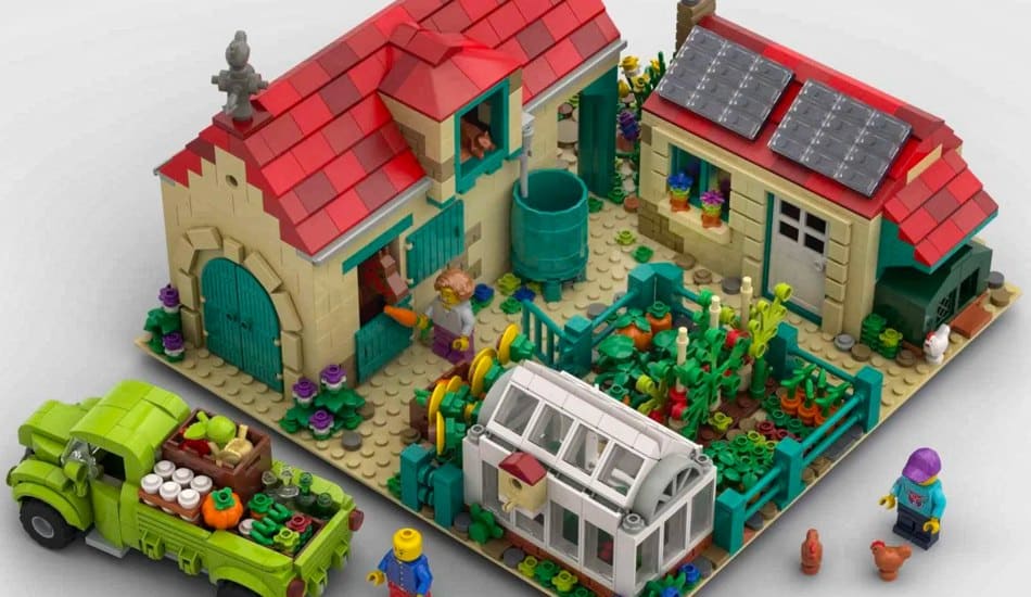 A Nice Day at the Farm, consigue los 10.000 votos en LEGO Ideas