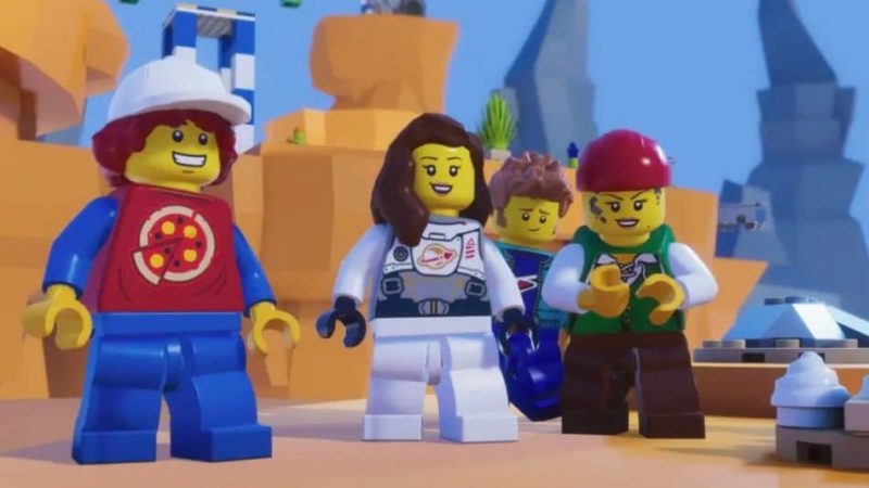 Regalo de minifigura de edición limitada en el concurso LEGO x Unity