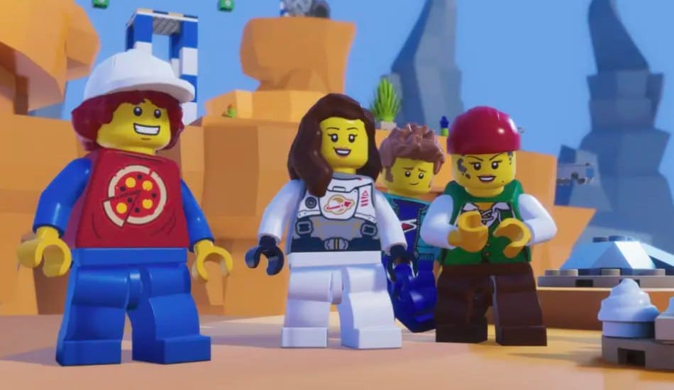 Regalo de minifigura de edición limitada en el concurso LEGO x Unity