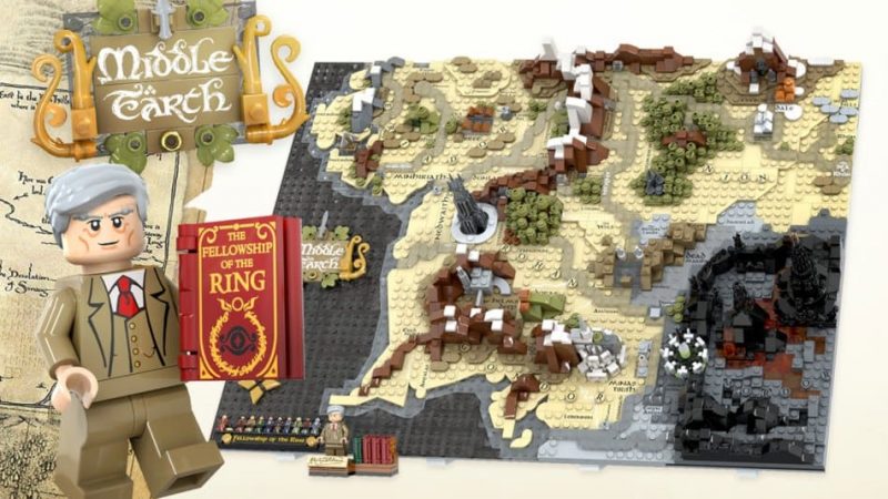 El señor de los anillos se cuela en el concurso de LEGO Ideas