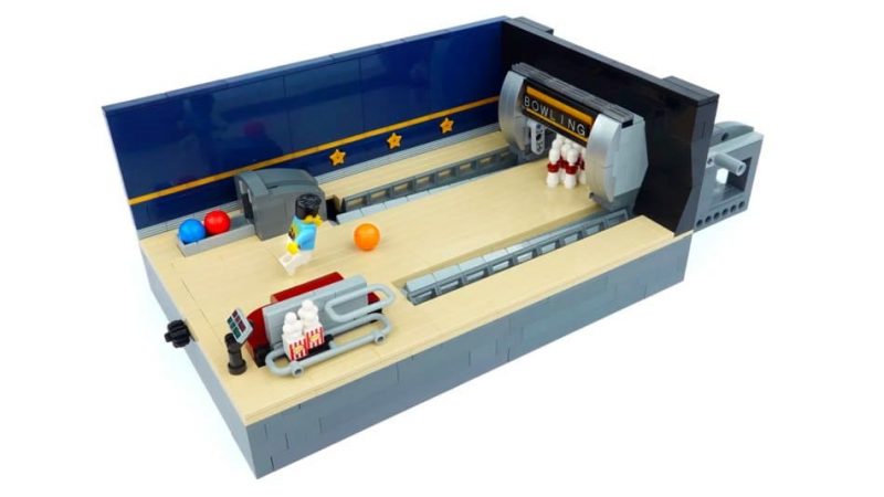 Una bolera se coloca en la lista de revisión de LEGO Ideas