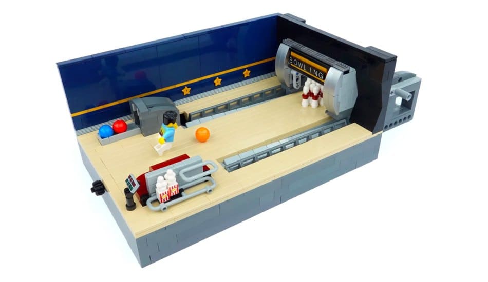 Una bolera se coloca en la lista de revisión de LEGO Ideas