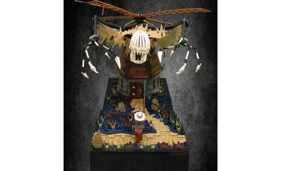 DON QUIXOTE FIGHTING THE WINDMILL