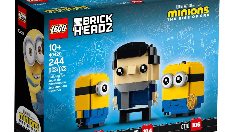 LEGO Minions BrickHeadz (40420-40421) ya disponibles