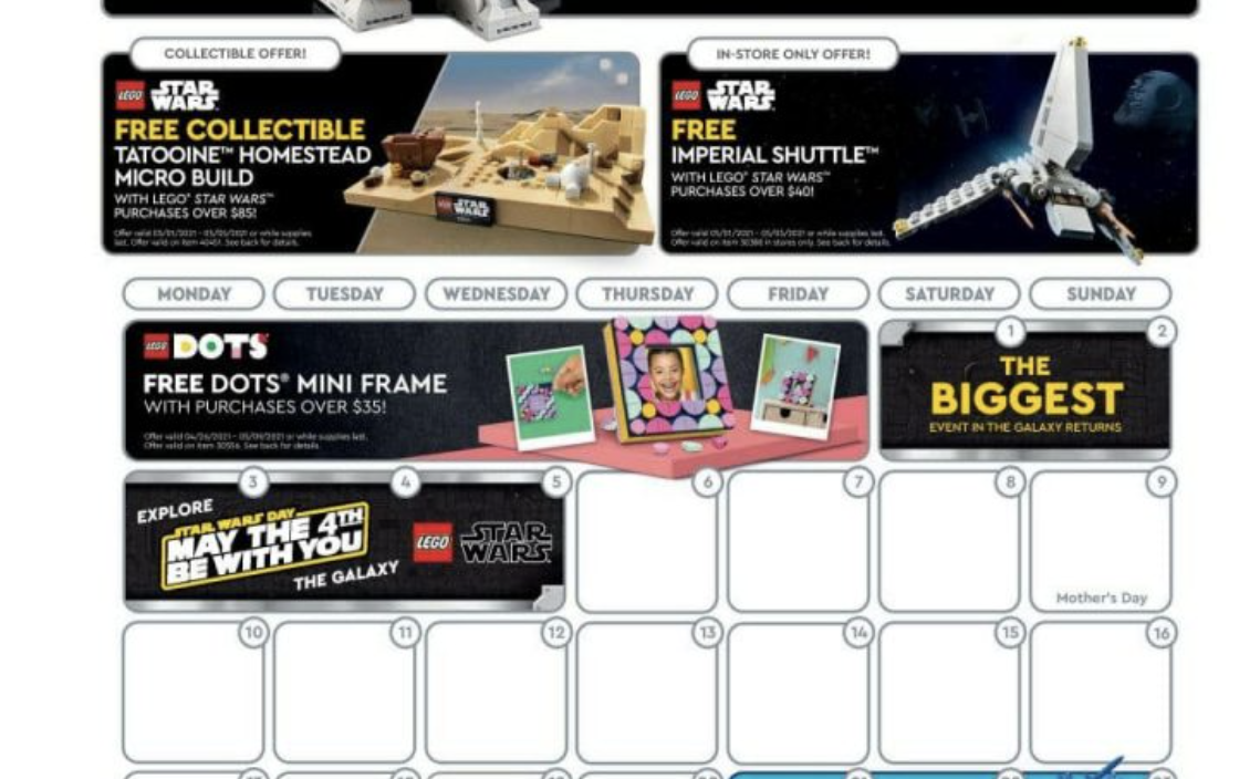 ¡Ya tenemos calendario de Mayo!