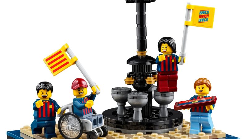 Nuevas imágenes de LEGO 40485 Celebración del FC Barcelona