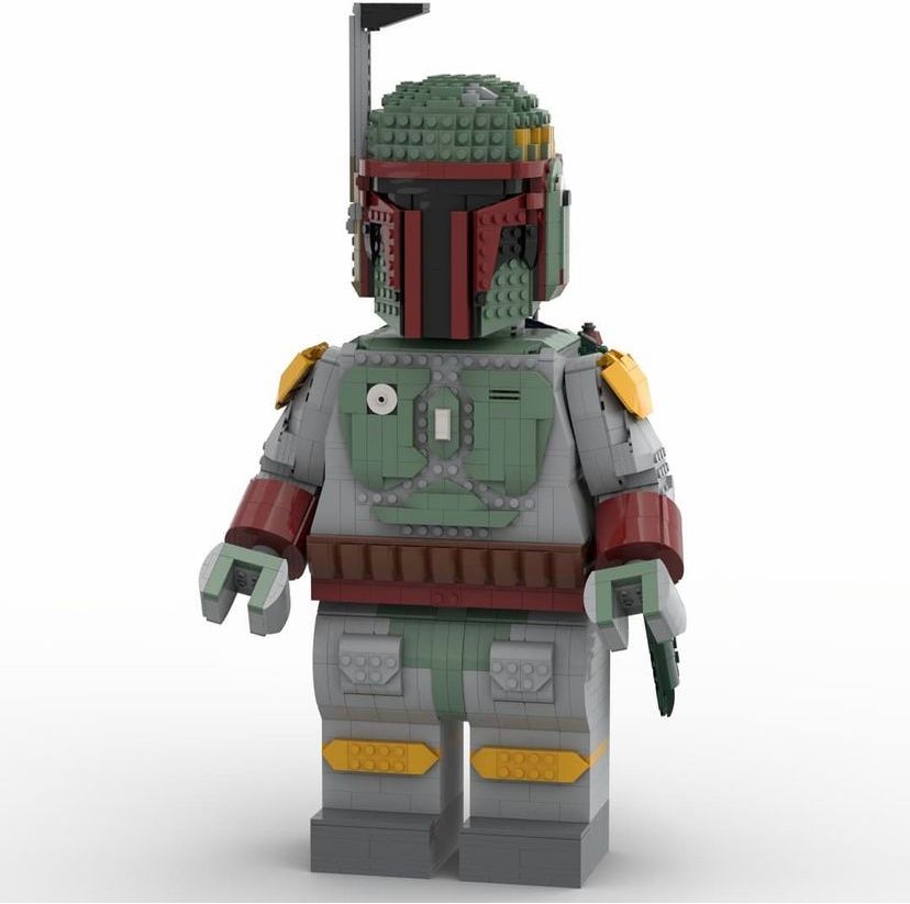 Descubre el «Boba Fett Minifigura MOC»