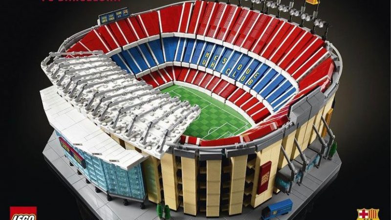 Anuncio Oficial LEGO Camp Nou 10284