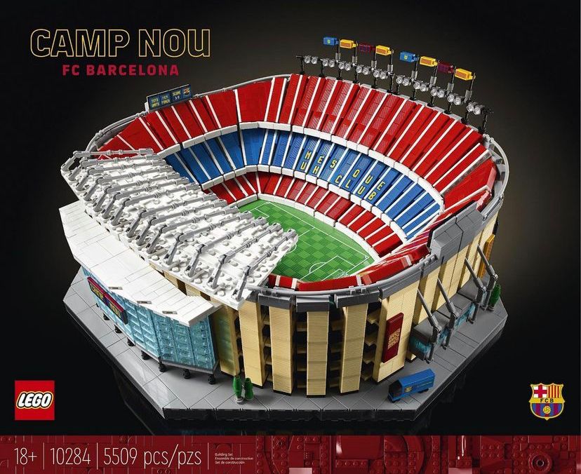 Anuncio Oficial LEGO Camp Nou 10284