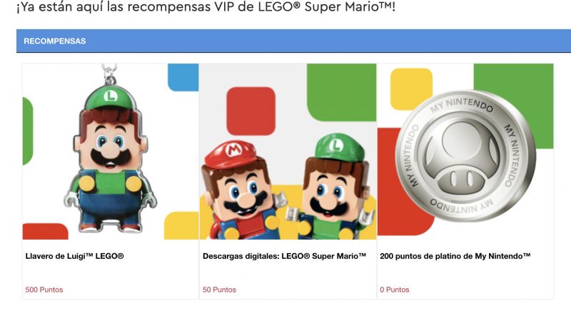 Nuevas recompensas VIP: Llavero de Luigi y más