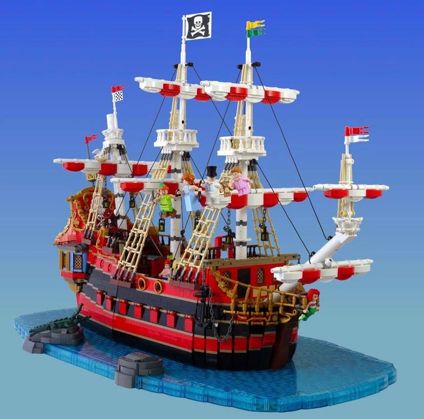 No te pierdas el MOC de Peter Pan