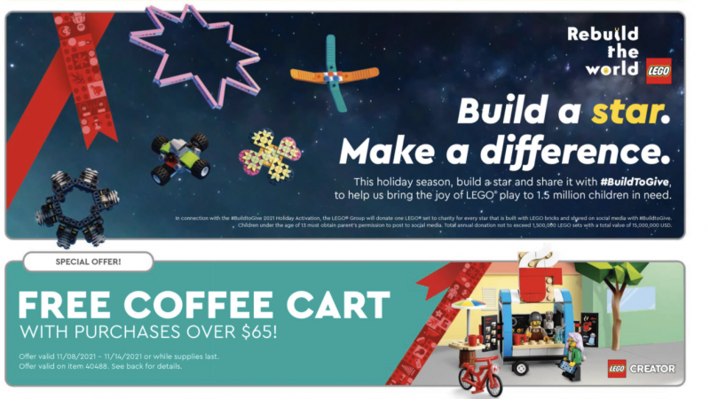 Descubrimos el calendario de noviembre de la LEGO Store