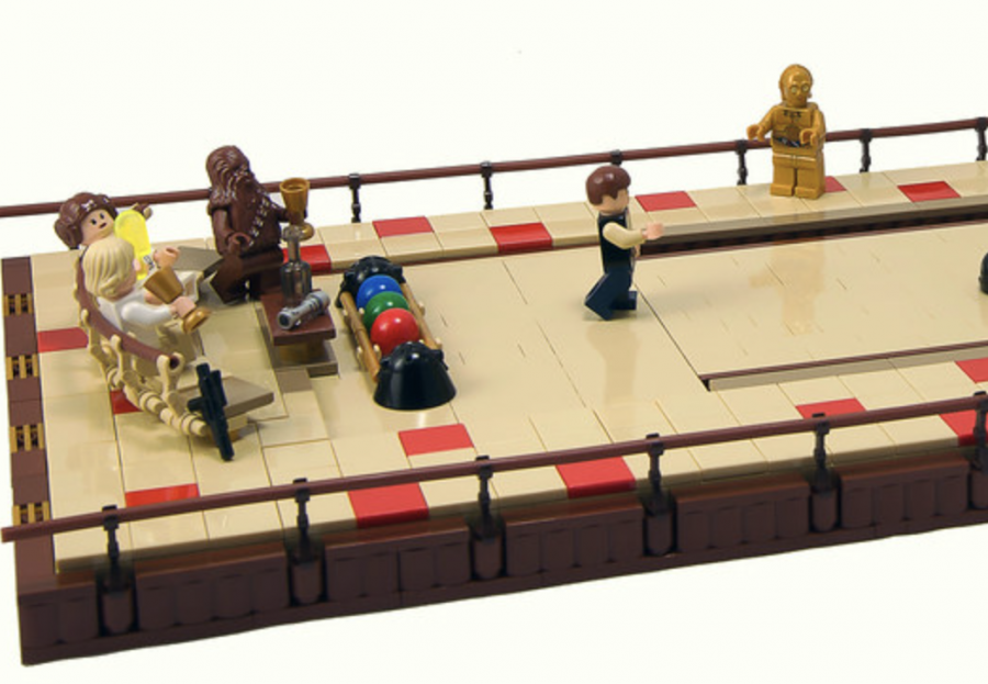 Un MOC de Star Wars para hacer «pleno»