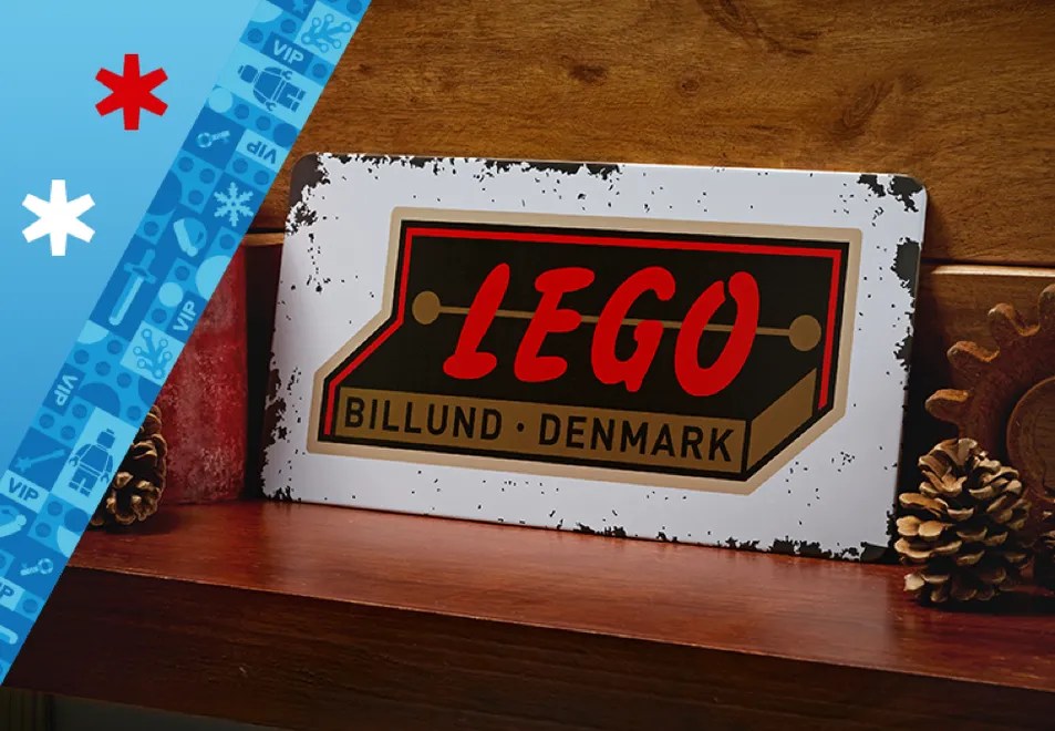 Cartel retro LEGO 