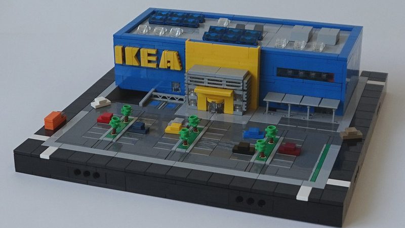 Date una vuelta por LEGO Ikea
