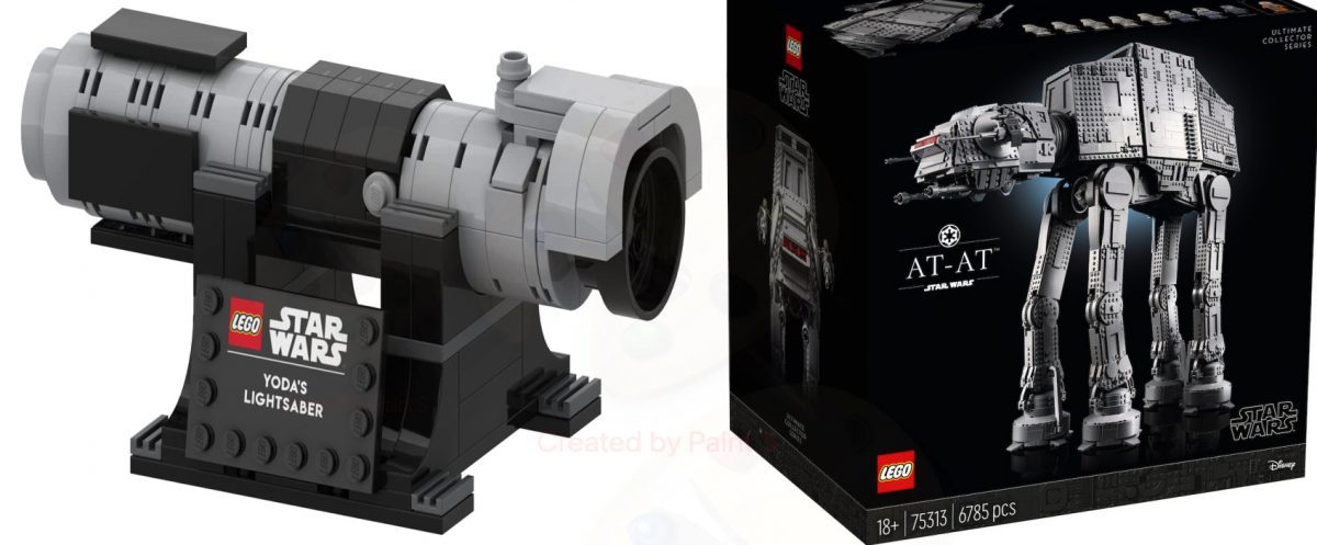 Anuncio Oficial: LEGO Star Wars AT-AT (75313) + Regalo Espada Láser (40483)