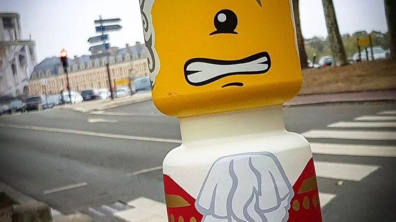 Arte urbano LEGO