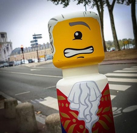 Arte urbano LEGO