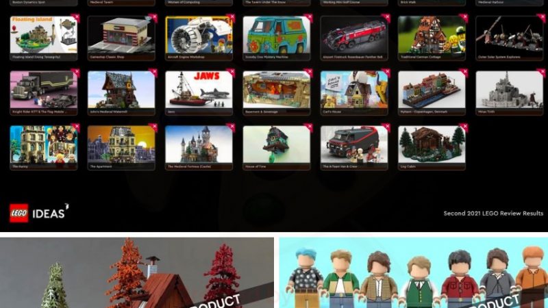 Resultados LEGO Ideas Reviews: A-Frame Cabin y BTS’ Dynamite
