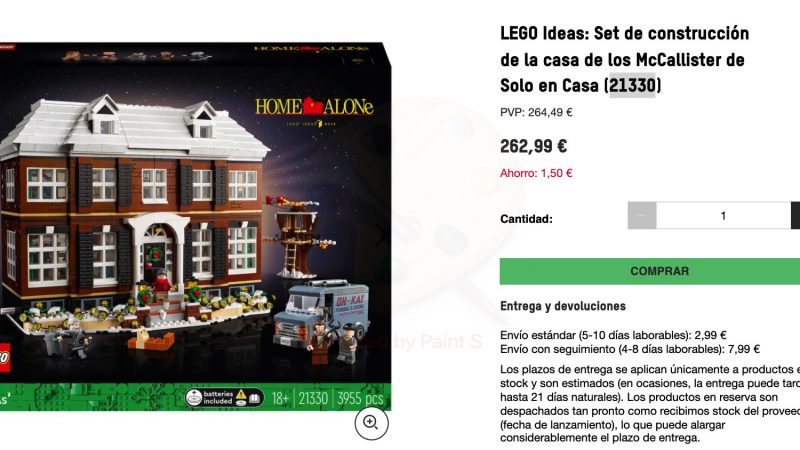 Disponible LEGO Ideas Home Alone (21330)
