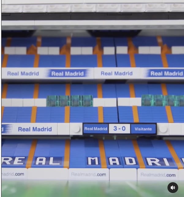 LEGO Santiago Bernabéu 10299