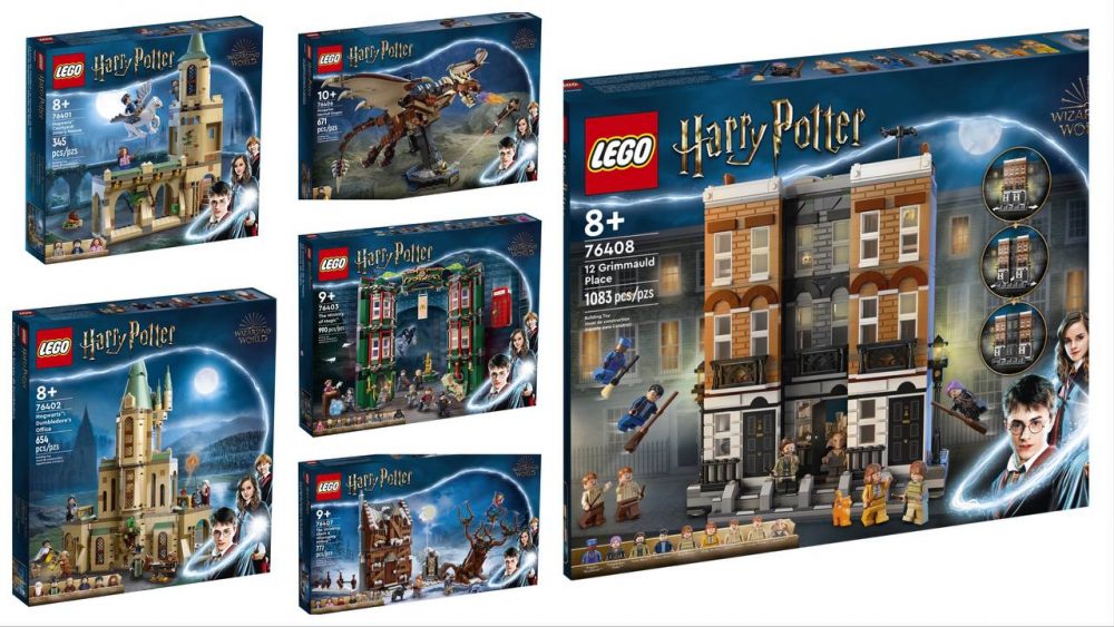 Novedades Harry Potter: siete nuevos sets para 2022