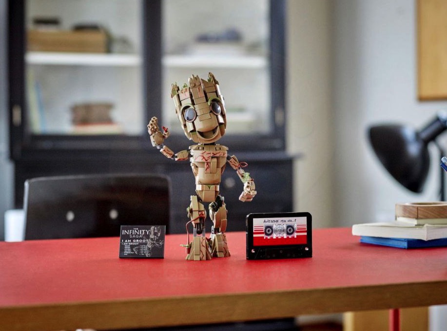 Más madera para LEGO Marvel,  I am Groot (76217)