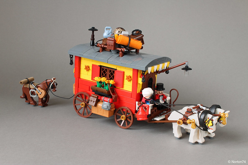 Horse-drawn-Gypsy-Caravan