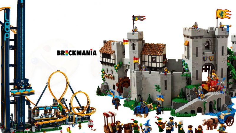 Looping Coaster (10303) y Castle of the Lion Knights (10305) en pleno movimiento