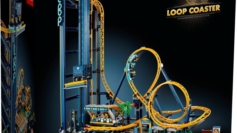 Nueva montaña rusa: LEGO ICONS Loop Coaster 10303