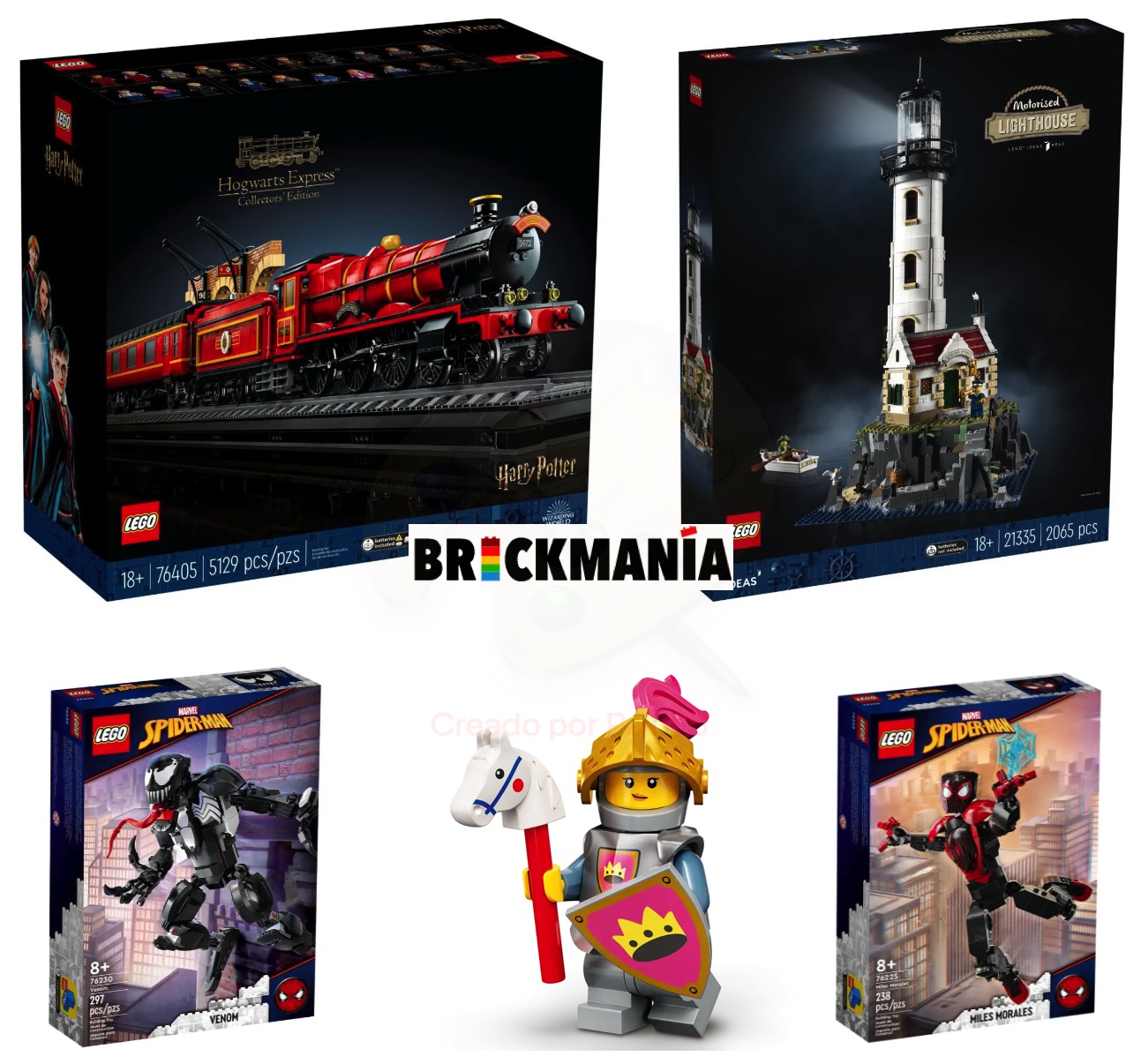 Novedades LEGO SEPTIEMBRE 2022: El Faro ilumina al Expreso