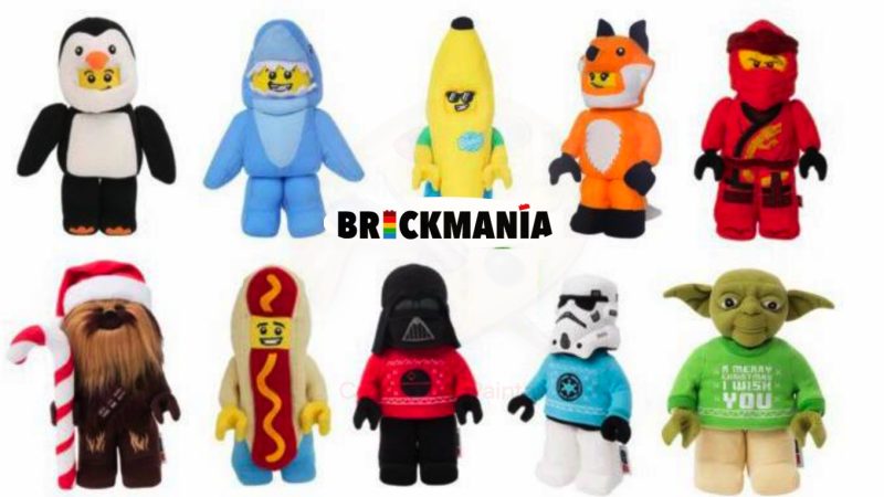 Llegan los peluches de minifiguras a LEGO Store