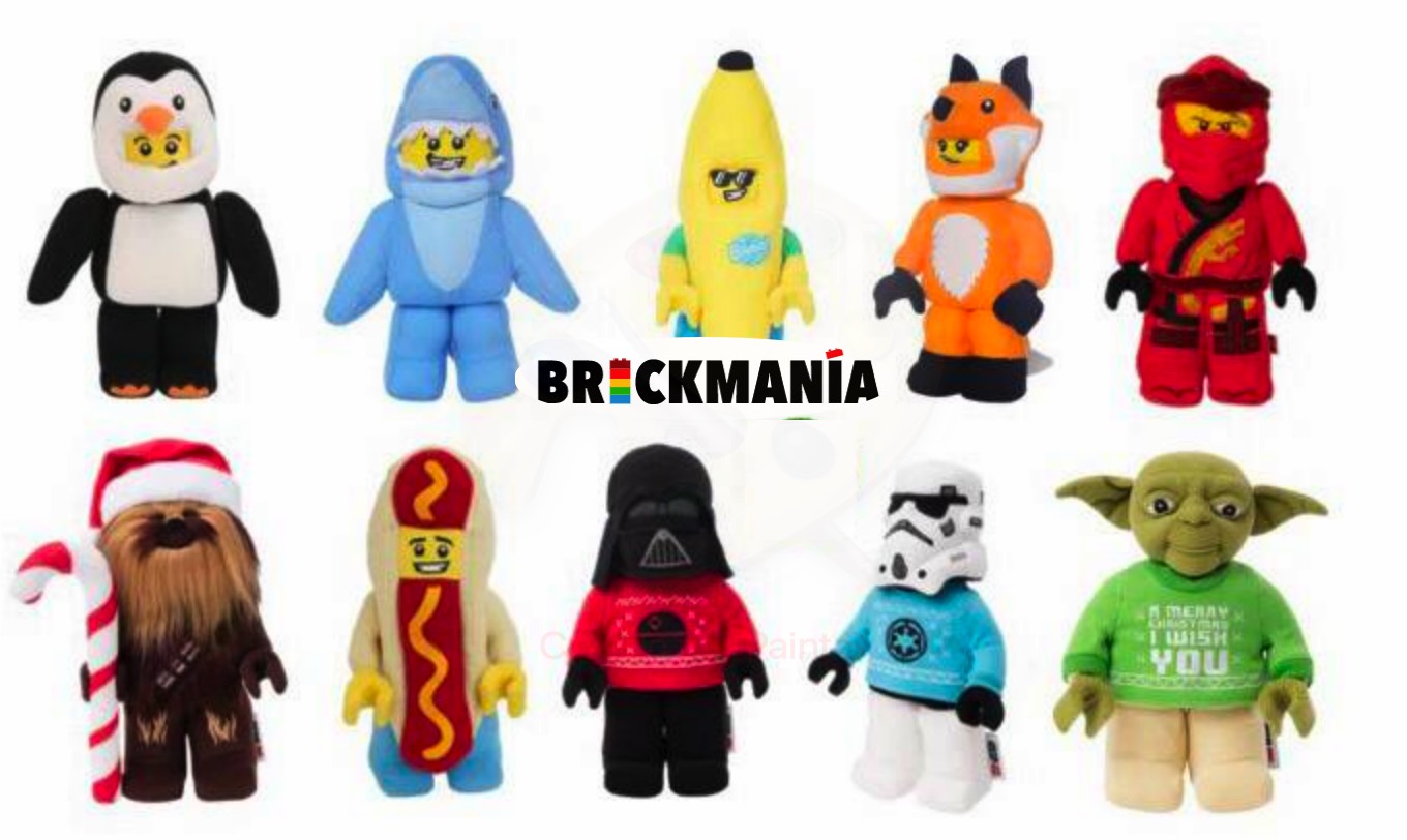 Llegan los peluches de minifiguras a LEGO Store