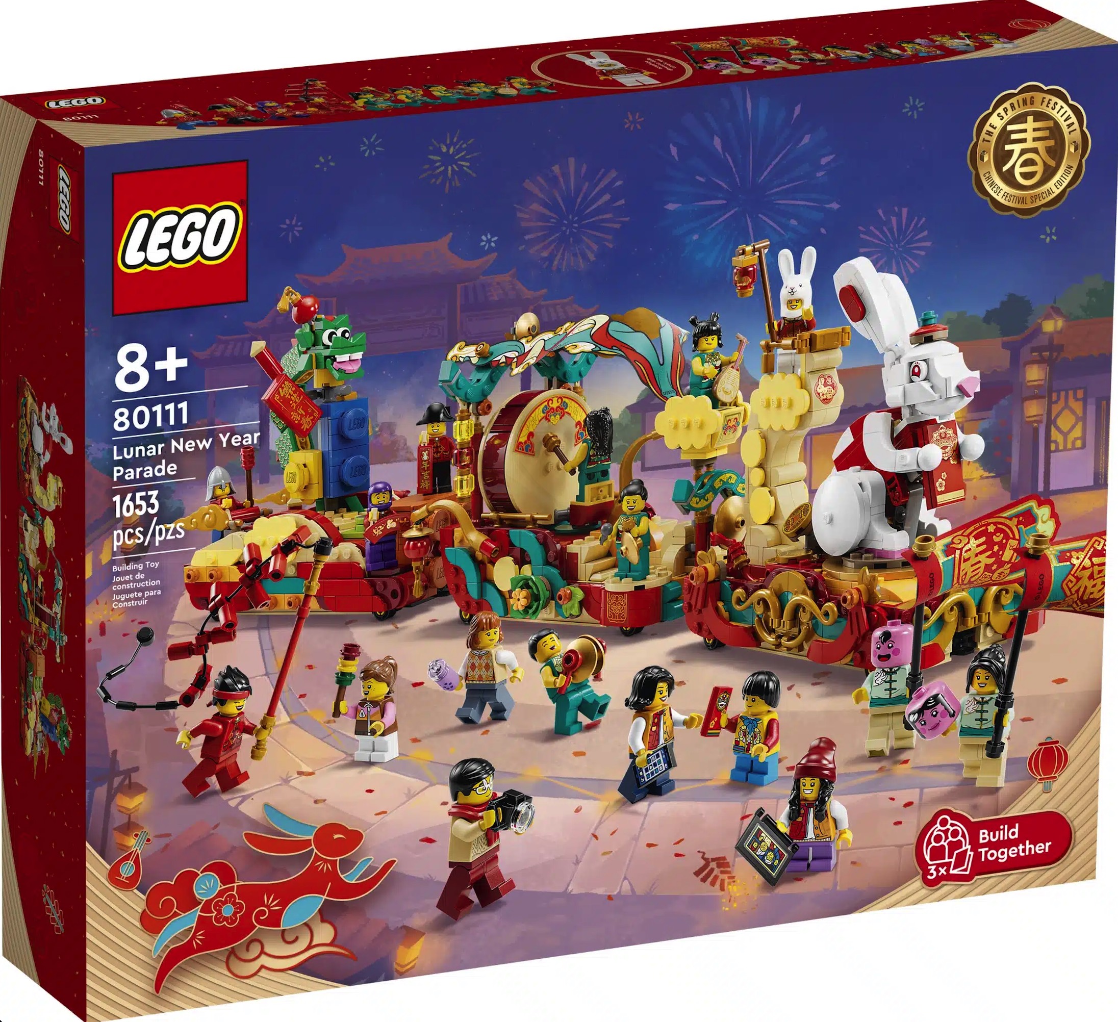 Presentados los dos nuevos sets LEGO Lunar New Year 2023