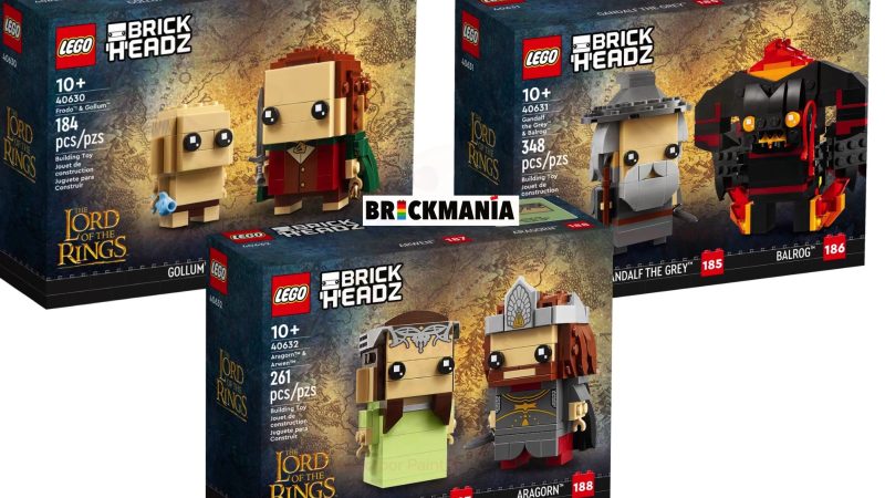 Presentación oficial: los BRICKHEAD de El Señor de Los Anillos