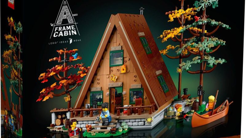 En Febrero llega LEGO Ideas Cabaña en A (21338)
