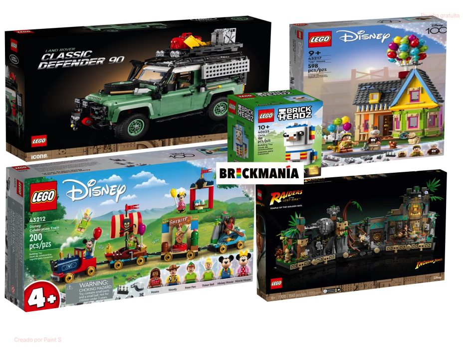 Las novedades LEGO de ABRIL viene con Indiana Jones a lo grande