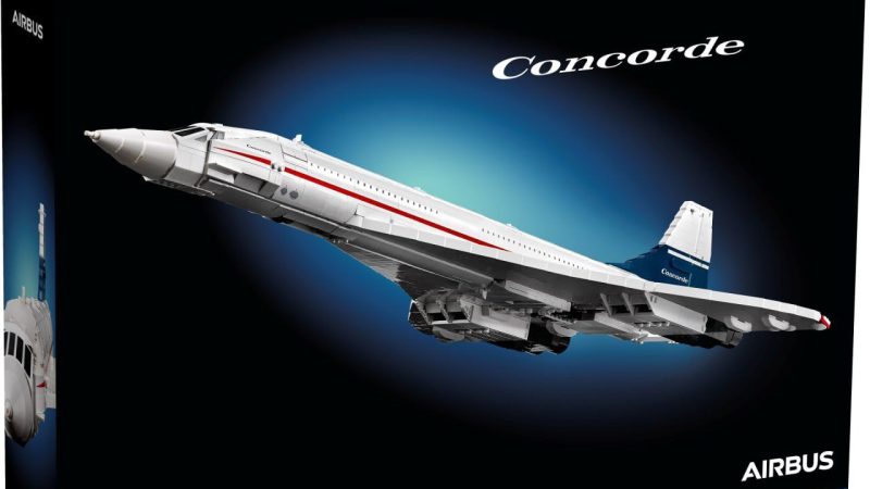 LEGO Icons Concorde (10318) aterriza en septiembre