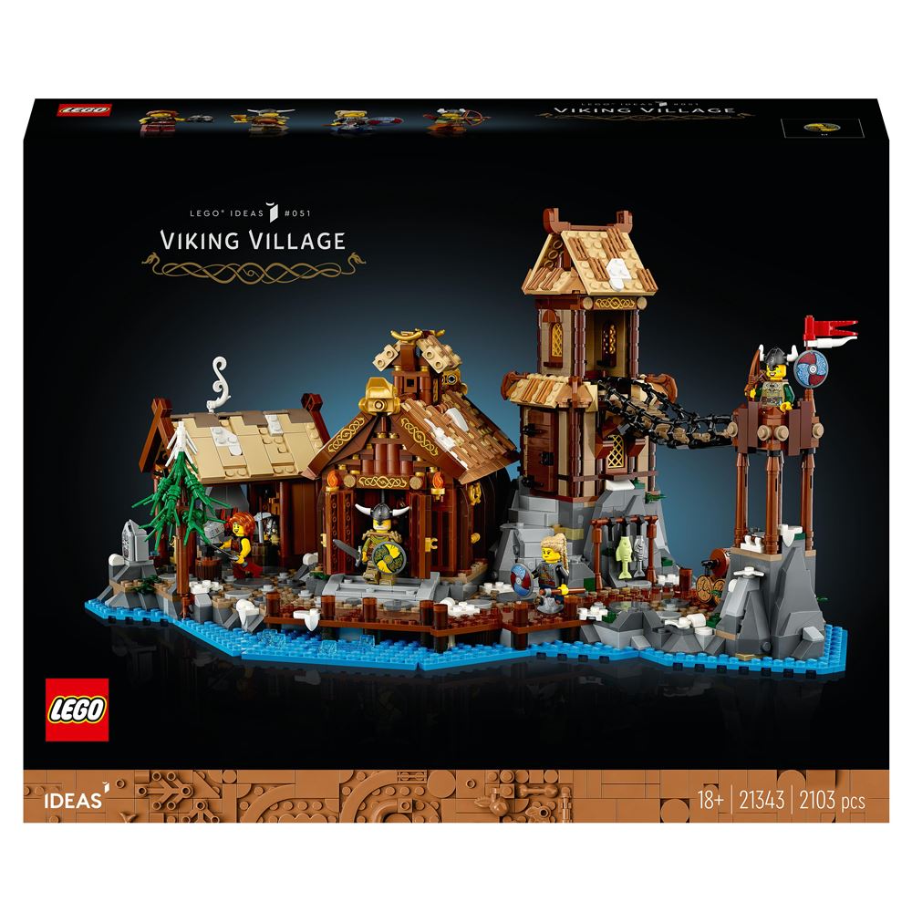 Presentado Oficialmente LEGO Viking Village (21343)